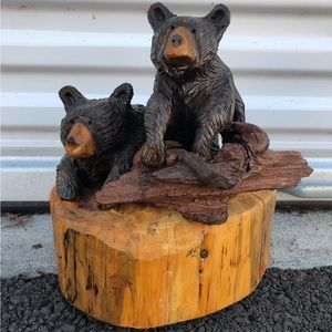 Hand Carved Bears